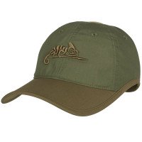 Бейсболка Helikon-Tex LOGO - PolyCotton Ripstop, Olive Green/Adaptive Green